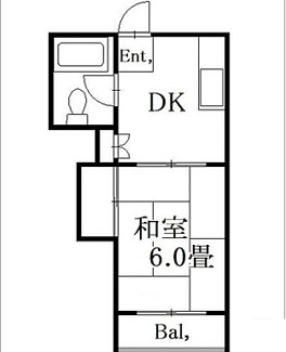 【間取り】 | ハイツ大州