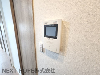【セキュリティ】 | ライオンズガーデン園田 | TVモニターホン付きです♪来客様のお顔が確認できます！