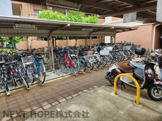 【駐輪場】 | ライオンズガーデン園田 | 駐輪場です♪