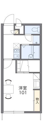 レオパレスS&Hの間取り|画像2