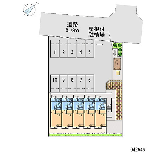 レオネクストヴァンベールの駐車場|画像4