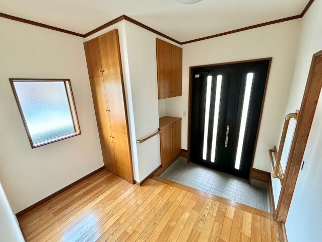 柳川市新外町の中古一戸建の玄関