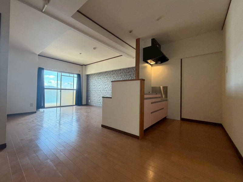 近藤コーポの居間・リビング|ゆったりとしたリビングです