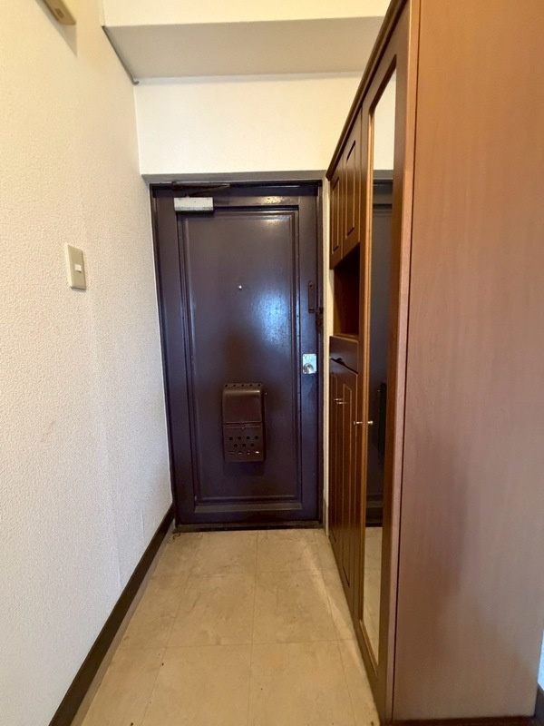 近藤コーポの玄関|明るい玄関です