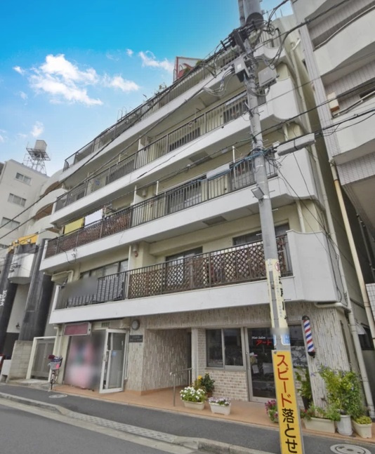 京成小岩グリーンプラザ　5階　角　部屋　71.6㎡　リ　ノベーション済の外観