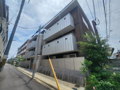 トラストコート二条駅前の外観