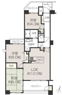 【間取り】 | ネオステージ大宮