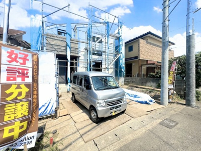 【外観】 | ◇◆青砥町　新築戸建て◆◇ | ◆堂々たる趣ながら、主張し過ぎずどこか余裕を感じさせるシャープなフォルムで佇む邸宅は、晴天の空と照らし合わせる事で、本来あるべき完成形の姿を見せてくれます。