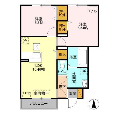 ソンケンの間取り