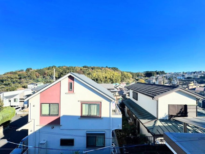 【展望】 | ◆横浜市緑区上山新築◆ | ◆前面には遮るものがなく、開放感と日当たりの確保がされております。現地にてこの眺望を是非ご確認ください。