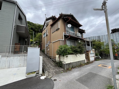 【前面道路含む現地写真】 | 売地　高知市旭天神町　@4.66