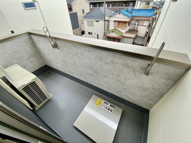 フジパレス上神田Ⅱ番館のバルコニー