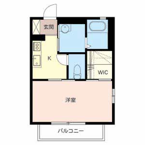 シャーメゾンTaoの間取り