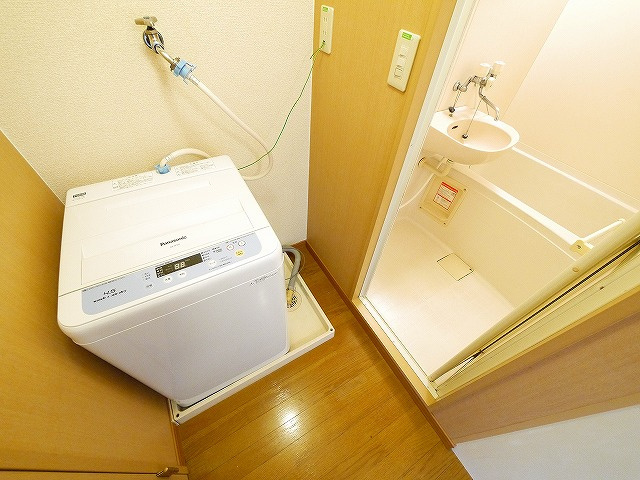 レオパレスドリーム浪漫の設備|洗濯置場