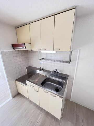 大阪市都島区中野町４丁目の賃貸マンションのキッチン
