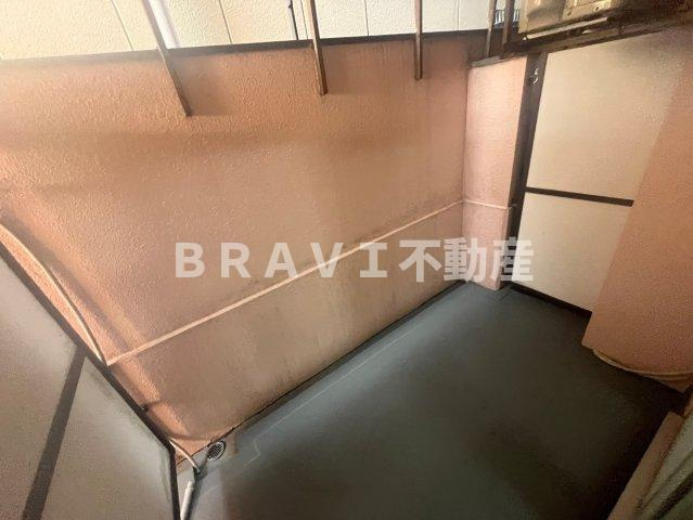 アクシオス野江ノースのバルコニー