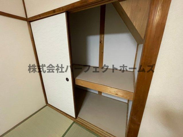 萱島信和町戸建　賃貸の収納|便利な収納スペースです