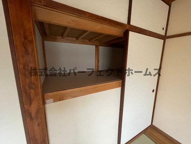萱島信和町戸建　賃貸の収納|十分な収納スペースがあります