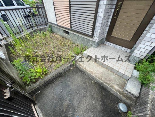 萱島信和町戸建　賃貸の庭|お庭も活用できます