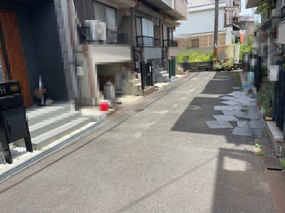 【前面道路含む現地写真】 | 枚方市牧野本町1丁目　戸建