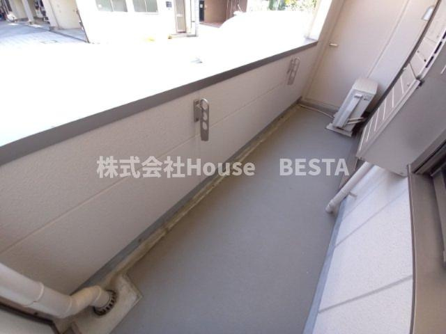 グランデュオ三宮Ⅱのバルコニー