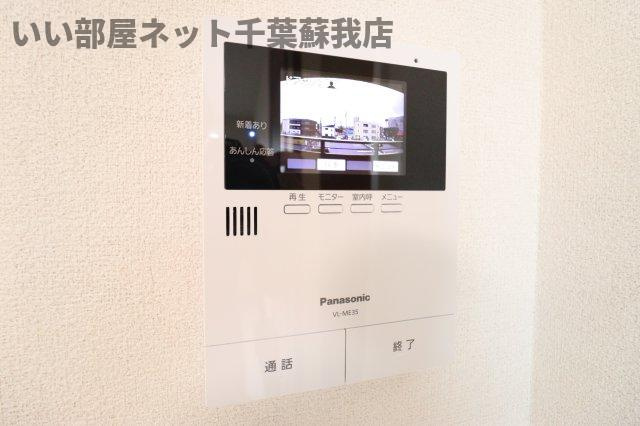 パスティーク五井 のセキュリティ|TVモニターホン付きでセキュリティ面も安心！