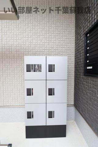 パスティーク五井 のロビー|宅配ボックスがあると、自分の時間を有効活用できますね！