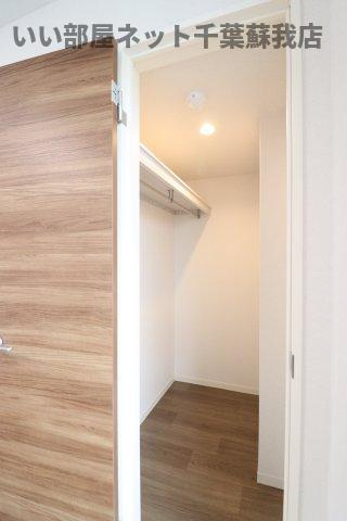 パスティーク五井 の収納|憧れのウォークインクローゼット！