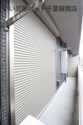パスティーク五井 のバルコニー|陽当たり良好なバルコニーです