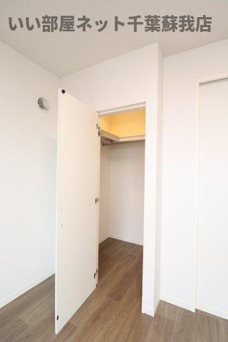 パスティーク五井 の収納|憧れのウォークインクローゼット！