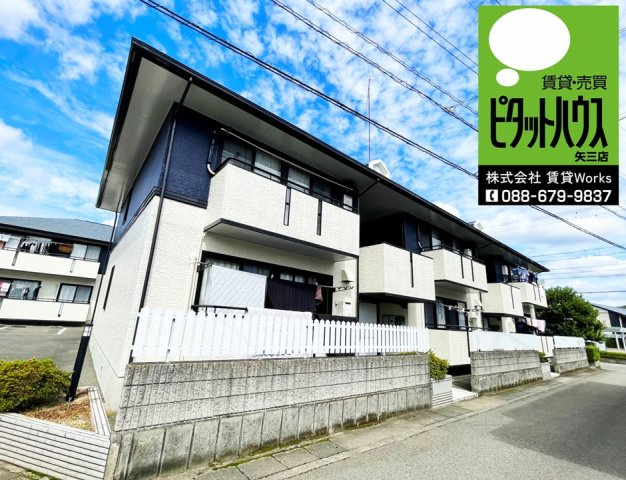 メゾネットクレール　B棟の外観パース