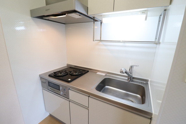 熊本市中央区国府１丁目のアパートのキッチン