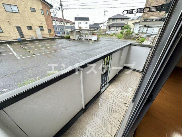 アビイロード　Ⅱのバルコニー|高崎、前橋のお部屋探しはエンドスケープまで！お客様の理想お聞かせ下さい♪