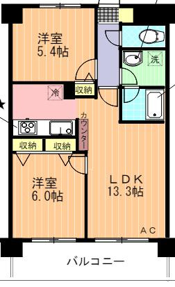 【間取り】 | メルヴェーユ調布