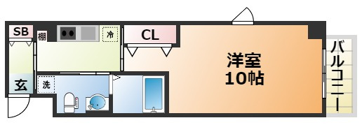 REGALO PLUSの間取り