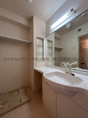 ☆使いやすいワイドタイプの独立洗面台☆※参考画像