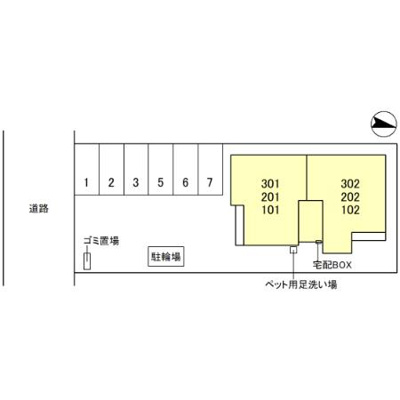 【区画図】 | D-ROOM尾崎丁