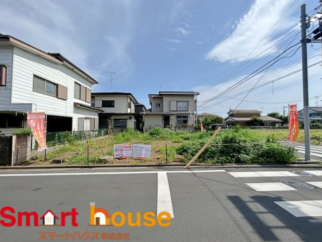 敷地面積158㎡超えの角地！前面6ｍ道路の条件付き売地！の外観