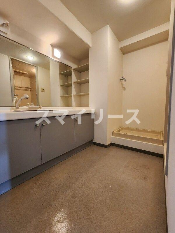 サンパセオ新柏　E号棟 の独立洗面台