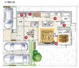 コットンヒルズ春日平田台　1-6の画像