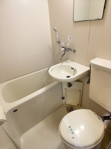 コーポしらいしAの洗面所