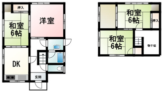 【間取り】 | 穴太３丁目