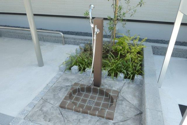 クレメントのその他共用部分|ペット用足洗い場