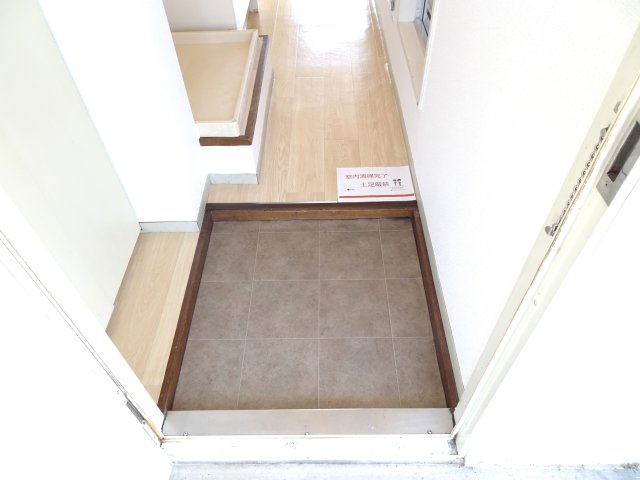 クレールⅠの玄関