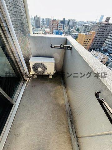 仲介手数料0円！プレミアムコート名古屋金山インテルノのバルコニー
