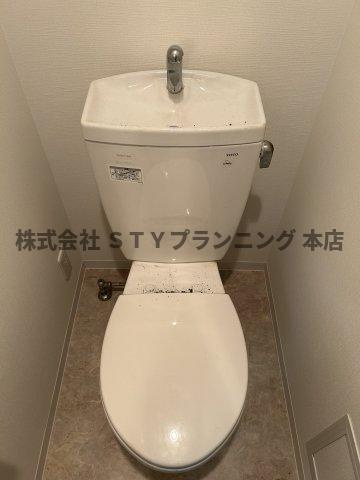 仲介手数料0円！プレミアムコート名古屋金山インテルノのトイレ