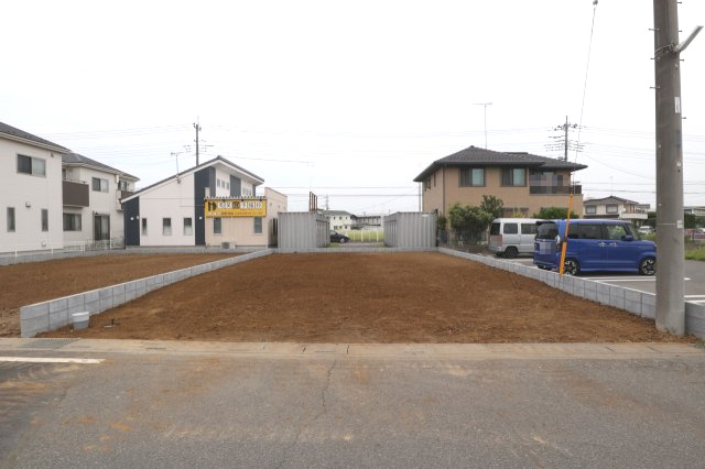 鴻巣市愛の町の売地の外観|2024年7月6日撮影の外観の写真です。