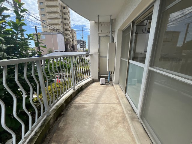 岡﨑コーポのバルコニー