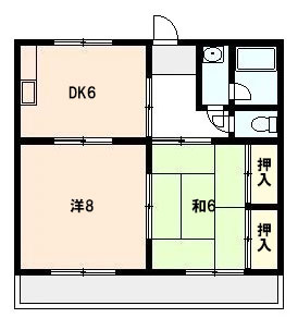 グレースマンションの間取り
