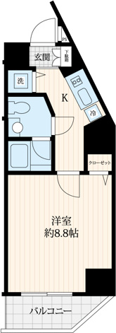 【間取り】 | R.hours mejio ave.